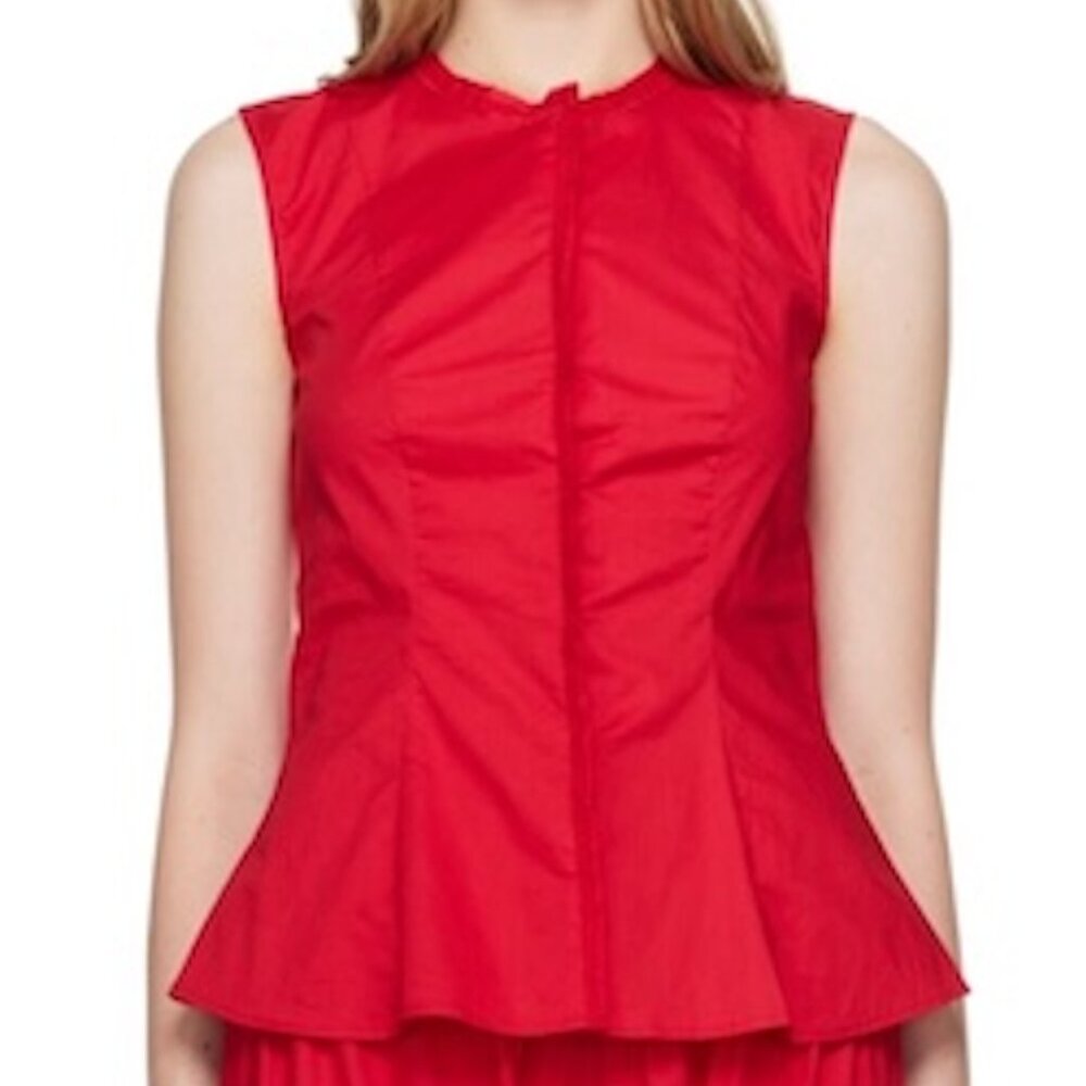 NWT Colleen Allen Sleeveless Victorian Top, Size Small